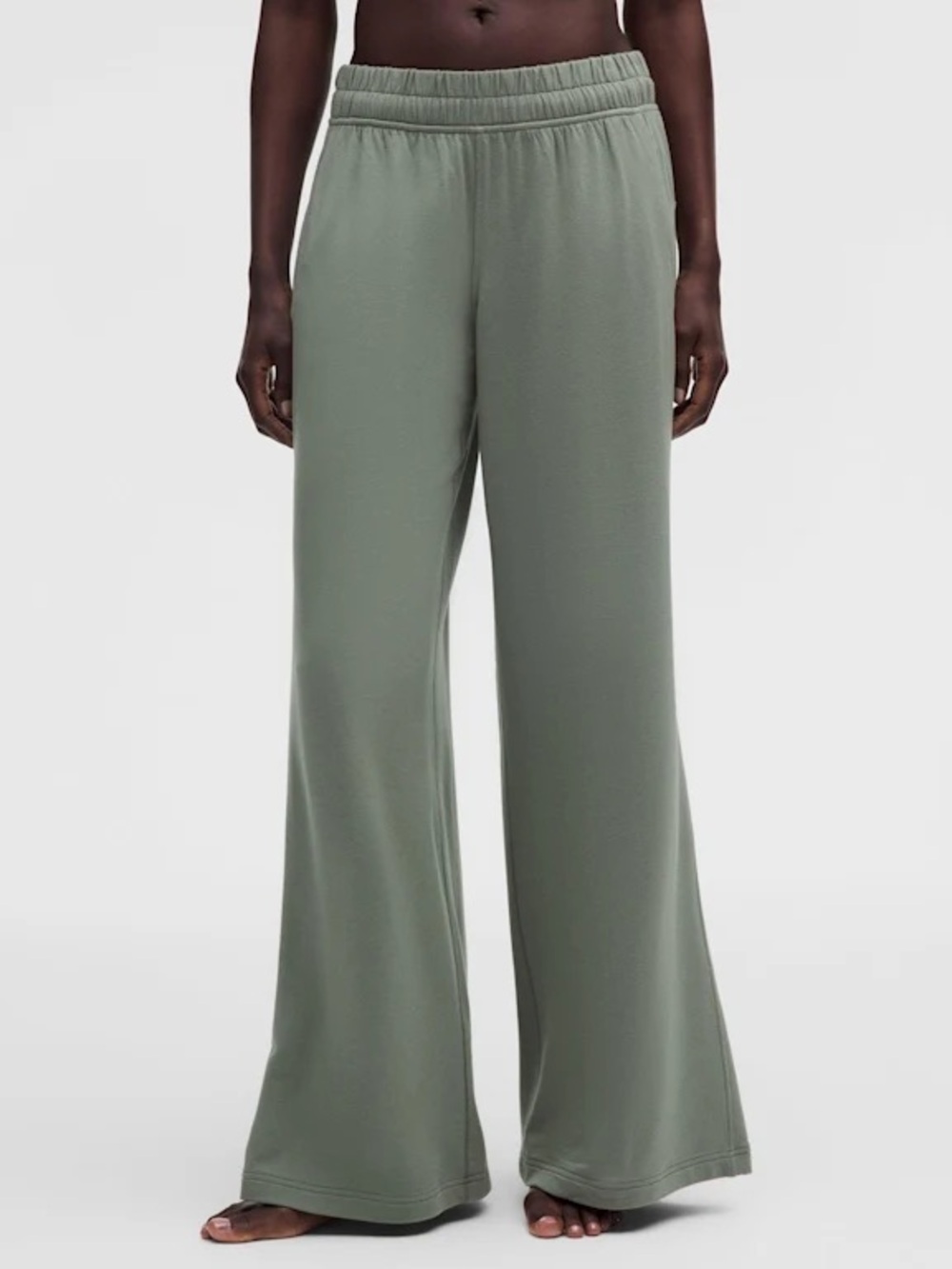 lululemon be calm mid rise wideleg pant - Picture 3 of 8